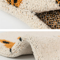 Cheeky Leopard Throw Pillow Cover – Plush Fabric