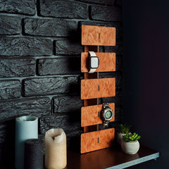 Watch Storage Wall, Watch Box for Men Wood, Wall Watch Display Case, Watch Hanger, Watch Organizer for Men