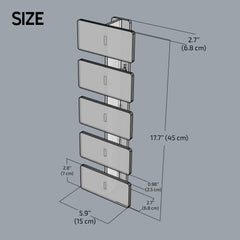 Watch Storage Wall, Watch Box for Men Wood, Wall Watch Display Case, Watch Hanger, Watch Organizer for Men