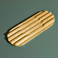 Oak Wood Pen Tray
