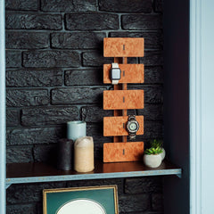 Watch Storage Wall, Watch Box for Men Wood, Wall Watch Display Case, Watch Hanger, Watch Organizer for Men