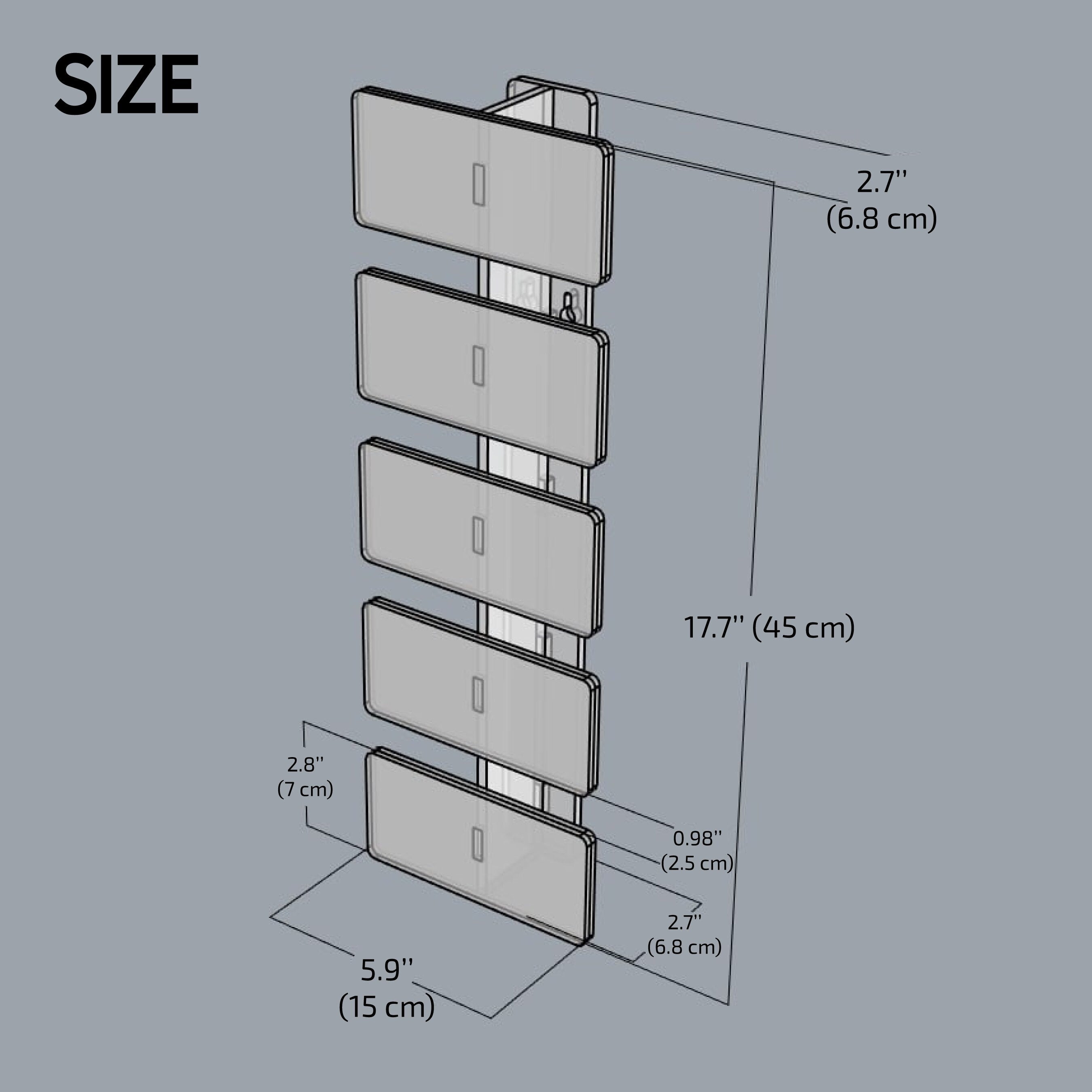 Watch Storage Wall, Watch Box for Men Wood, Wall Watch Display Case, Watch Hanger, Watch Organizer for Men