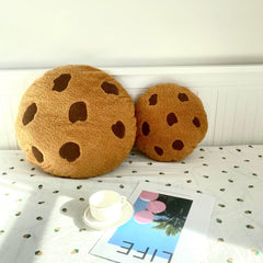 Chocolate Chip Cookie Throw Pillow