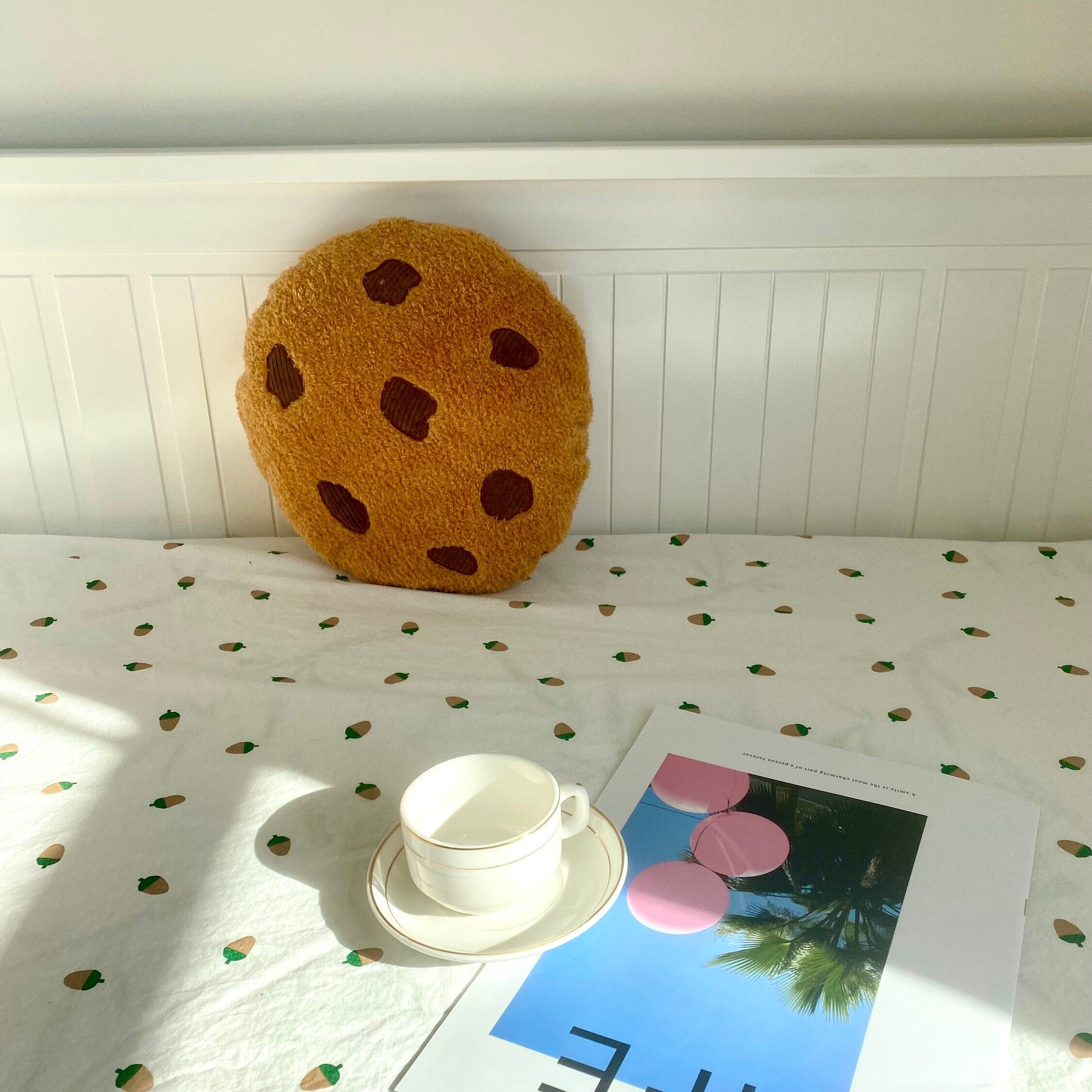 Chocolate Chip Cookie Throw Pillow