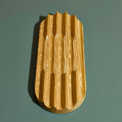Oak Wood Pen Tray