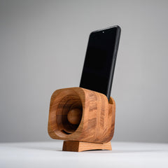 Wooden Phone Speaker Passive Sound Amplifier