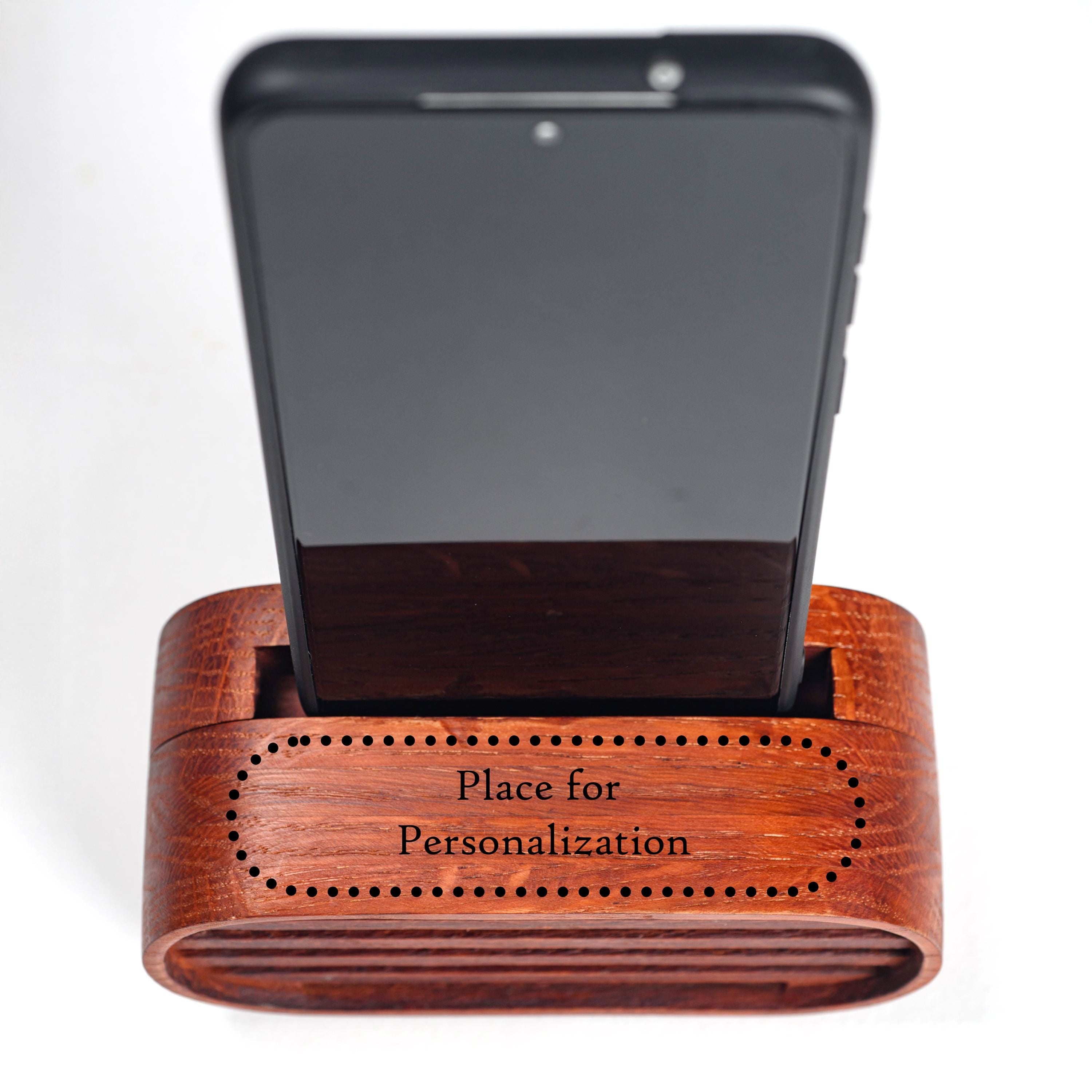 Wooden Phone Speaker - Acoustic Sound Amplifier