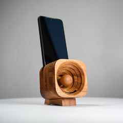 Wooden Phone Speaker Passive Sound Amplifier