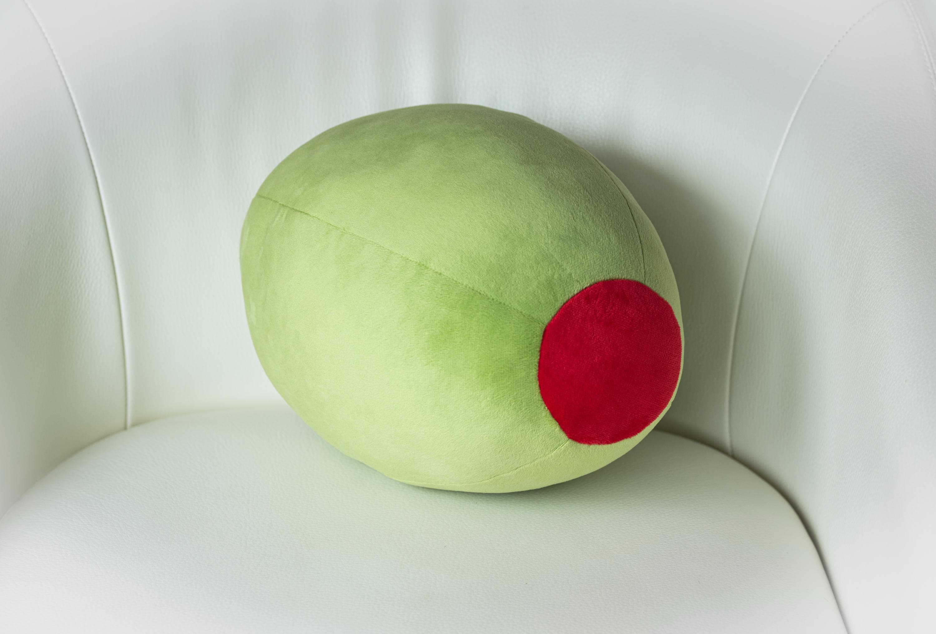 Olive Plush Pillow