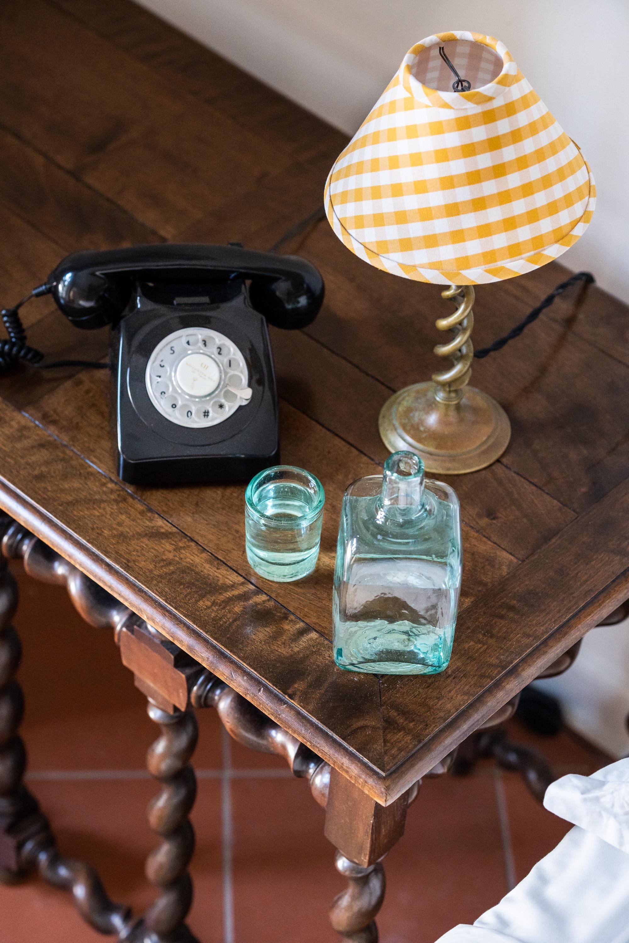 Recycled Glass Bedside Carafe Set – Turquoise Hand Blown Water Carafe