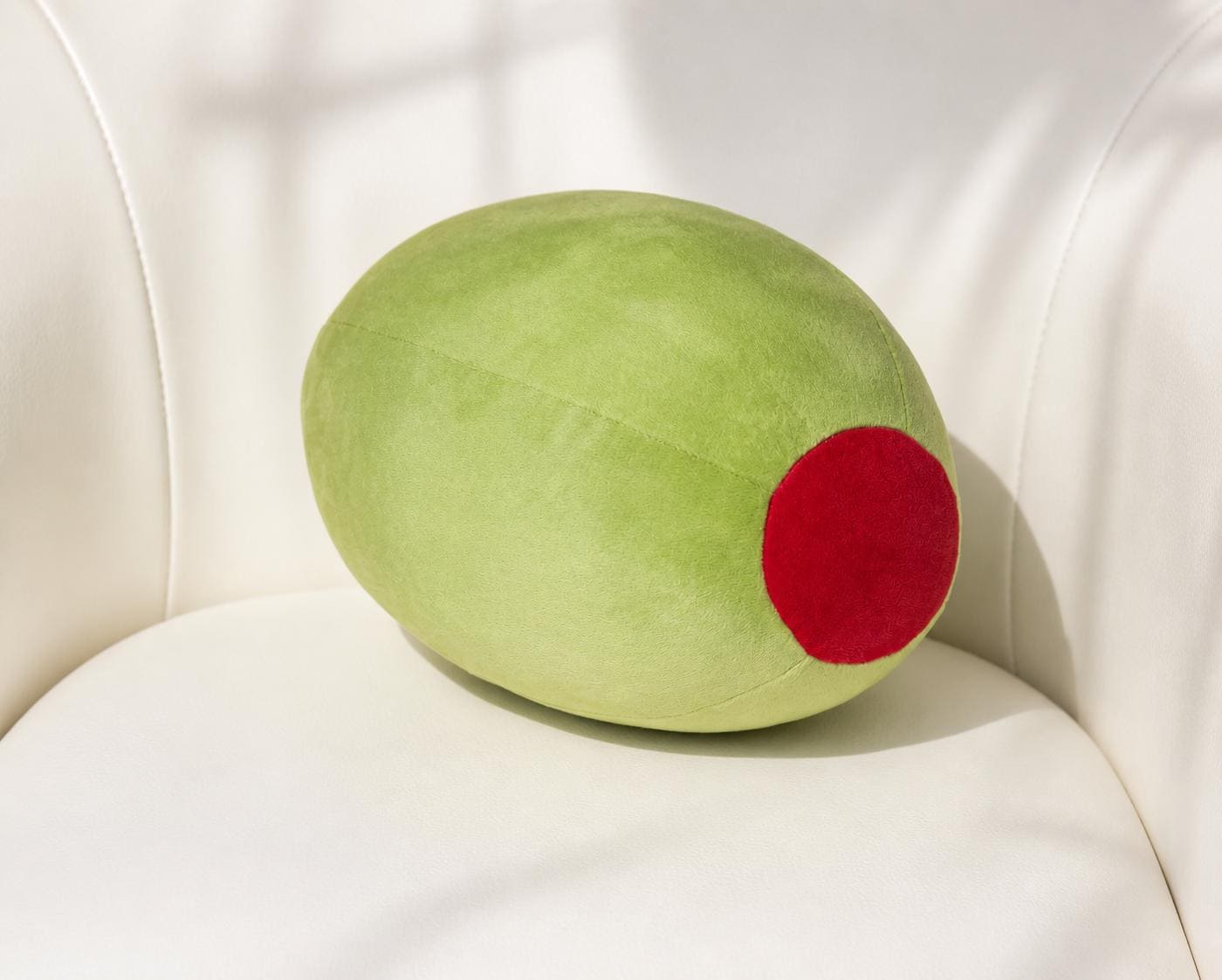 Olive Plush Pillow