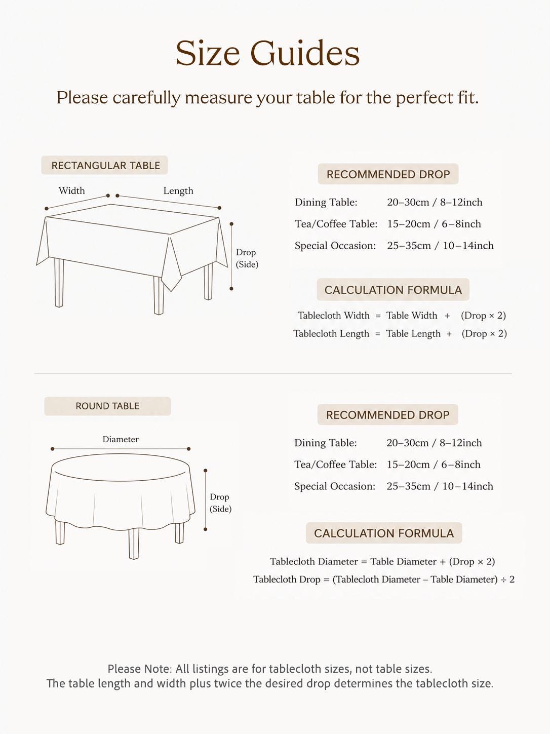 European Linen Tablecloth, Rustic Farmhouse Dining Cover, Custom Size Rectangle Round Table Linen
